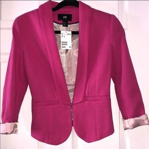 Pink H&M blazer